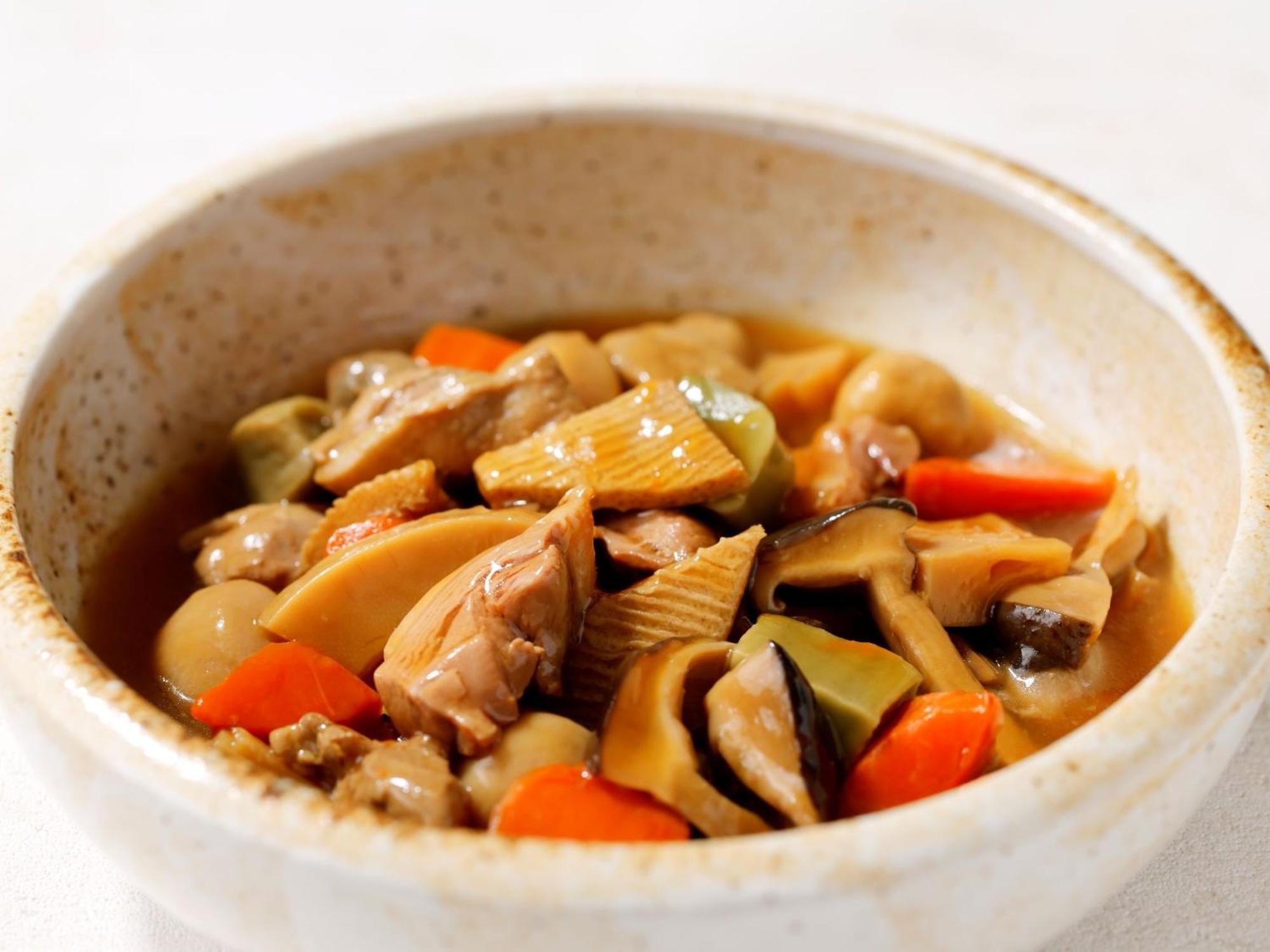 Kanazawa Hakuchoro Hotel Sanraku -Natural Hot Spring- Εξωτερικό φωτογραφία A bowl of mushroom stew